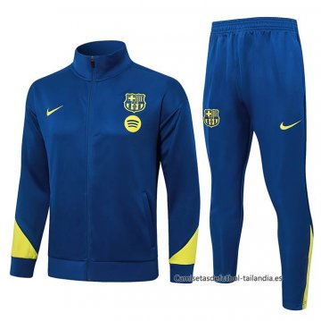 Chandal de Chaqueta del Barcelona 2026-2027 Azul Amarillo Chandal de Chaqueta del Barcelona 2026-2027 Azul Amarillo