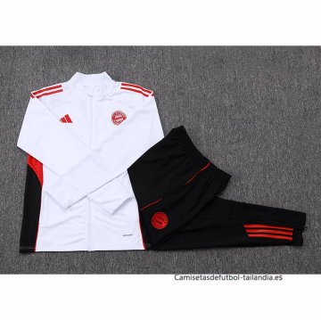 Chandal de Chaqueta del Bayern Munich 2025-2026 Blanco
