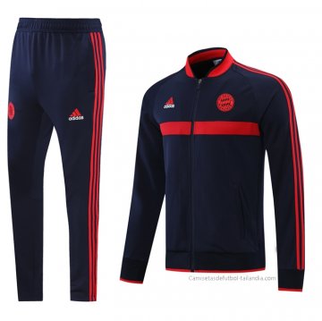 Chandal de Chaqueta del Bayern Munich 2021-2022 Azul