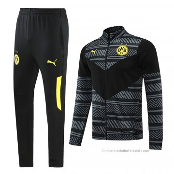 Chandal de Chaqueta del Borussia Dortmund 2022-2023 Gris
