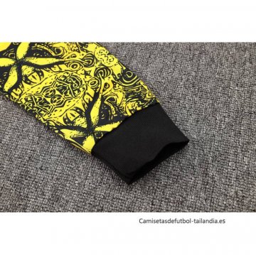 Chandal de Chaqueta del Brasil Jesus Nino 2024-2025 Amarillo