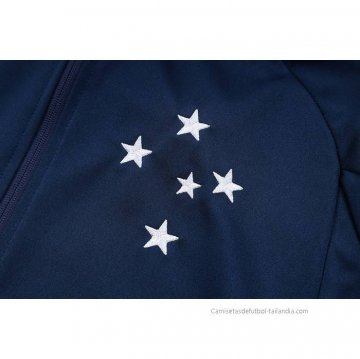 Chandal de Chaqueta del Cruzeiro 2023-2024 Azul