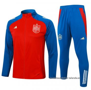 Chandal de Chaqueta del Espana 2024-2025 Rojo Chandal de Chaqueta del Espana 2024-2025 Rojo
