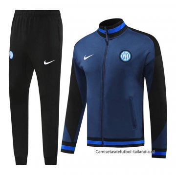 Chandal de Chaqueta del Inter Milan 2024-2025 Azul