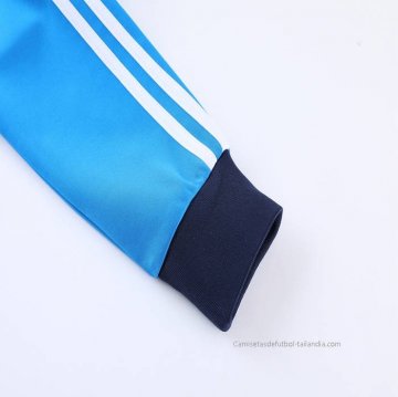Chandal de Chaqueta del Italia 2022 Azul y Negro