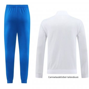 Chandal de Chaqueta del Italia 2024-2025 Blanco