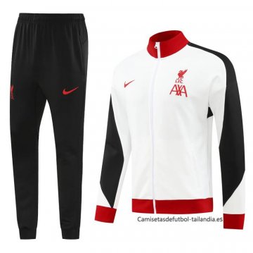 Chandal de Chaqueta del Liverpool 2024-2025 Blanco