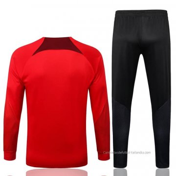 Chandal de Chaqueta del Liverpool Nino 2022-2023 Rojo