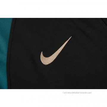Chandal de Chaqueta del Liverpool Nino 2021-2022 Negro y Verde