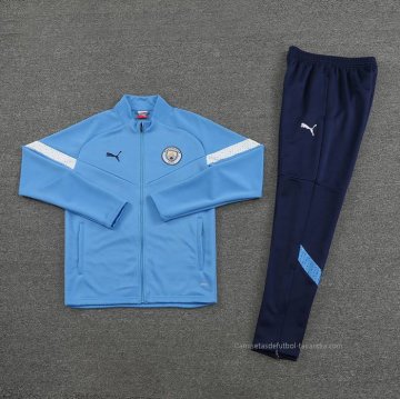 Chandal de Chaqueta del Manchester City 2022-2023 Azul