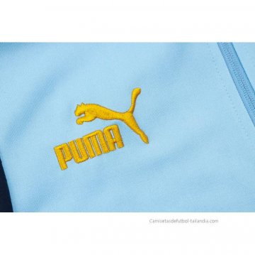 Chandal de Chaqueta del Manchester City 2023-2024 Azul