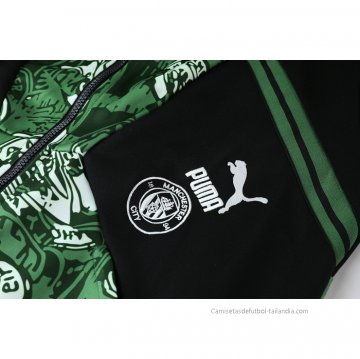 Chandal de Chaqueta del Manchester City 2021-2022 Verde