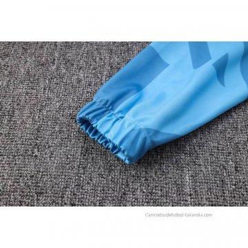 Chandal de Chaqueta del Manchester City 2022-2023 Azul Claro