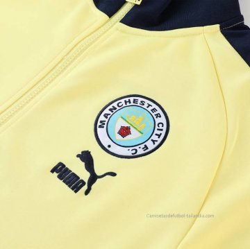 Chandal de Chaqueta del Manchester City 2023-2024 Amarillo