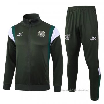 Chandal de Chaqueta del Manchester City 2023-2024 Verde Chandal de Chaqueta del Manchester City 2023-2024 Verde