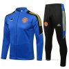 Chandal de Chaqueta del Manchester United 2021-2022 Azul Chandal de Chaqueta del Manchester United 2021-2022 Azul