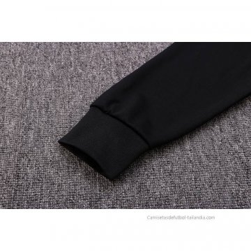 Chandal de Chaqueta del Manchester United 2022-2023 Negro y Rojo