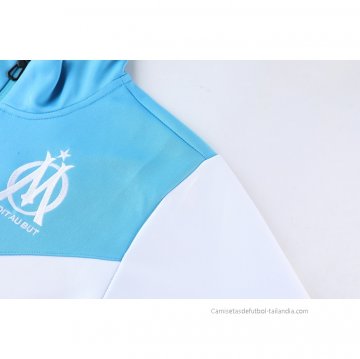 Chandal de Chaqueta del Olympique Marsella 2021-2022 Azul