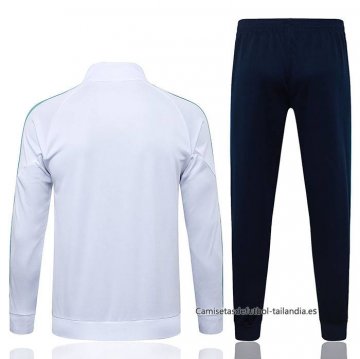 Chandal de Chaqueta del Olympique Marsella 2025-2026 Blanco