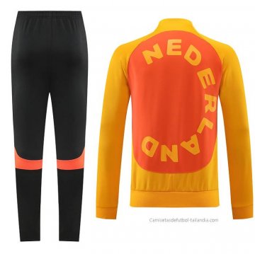 Chandal de Chaqueta del Paises Bajos 2022-2023 Naranja