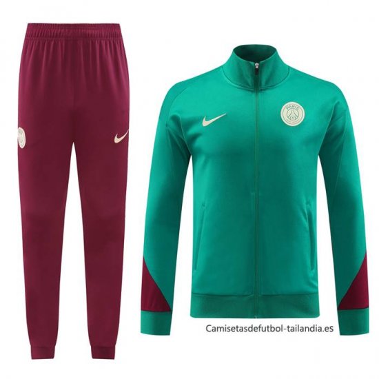 Chandal de Chaqueta del Paris Saint-Germain 2024-2025 Verde - Haga un click en la imagen para cerrar