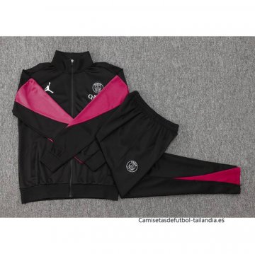 Chandal de Chaqueta del Paris Saint-Germain Jordan 2024-2025 Negro