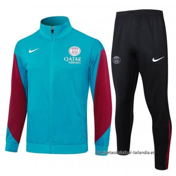 Chandal de Chaqueta del Paris Saint-Germain Nino 2024-2025 Azul Chandal de Chaqueta del Paris Saint-Germain Nino 2024-2025 Azul