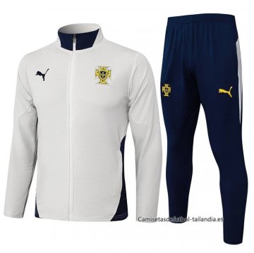 Chandal de Chaqueta del Portugal 2025-2026 Blanco Chandal de Chaqueta del Portugal 2025-2026 Blanco