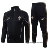 Chandal de Chaqueta del Portugal Nino 2026-2027 Negro