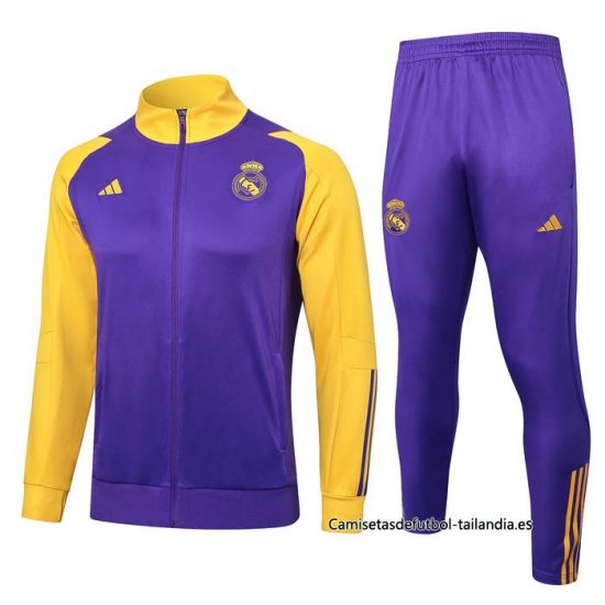 Chandal de Chaqueta del Real Madrid 2023-2024 Purpura - Haga un click en la imagen para cerrar