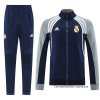 Chandal de Chaqueta del Real Madrid 2025-2026 Negro Gris Chandal de Chaqueta del Real Madrid 2025-2026 Negro Gris