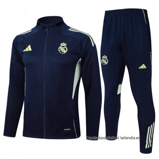 Chandal de Chaqueta del Real Madrid Nino 2025-2026 Azul Oscuro - Haga un click en la imagen para cerrar