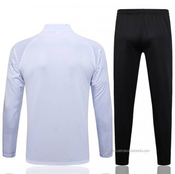 Chandal de Sudadera del AC Milan 2023-2024 Blanco