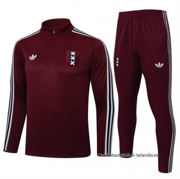 Chandal de Sudadera del Ajax 2025-2026 Rojo Chandal de Sudadera del Ajax 2025-2026 Rojo