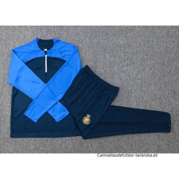 Chandal de Sudadera del Al Nassr 2024-2025 Azul