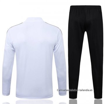Chandal de Sudadera del Alemania 125 Aniversario Nino 2025-2026 Blanco