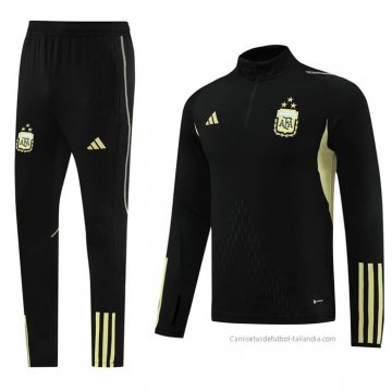 Chandal de Sudadera del Argentina 2023-2024 Negro