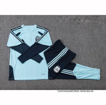 Chandal de Sudadera del Argentina 2025-2026 Azul Negro