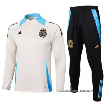 Chandal de Sudadera del Argentina Nino 2024-2025 Amarillo Chandal de Sudadera del Argentina Nino 2024-2025 Amarillo