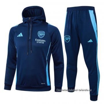 Chandal de Sudadera del Arsenal 2024-2025 Azul Chandal de Sudadera del Arsenal 2024-2025 Azul