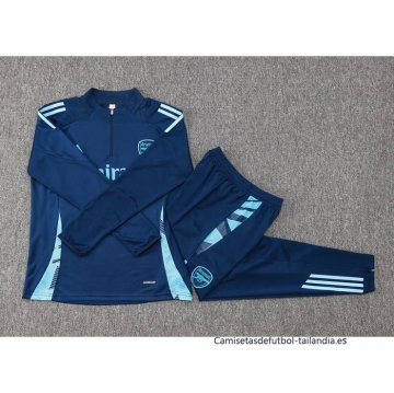 Chandal de Sudadera del Arsenal 2024-2025 Azul