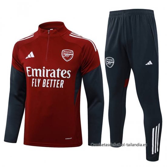 Chandal de Sudadera del Arsenal Nino 2025-2026 Rojo - Haga un click en la imagen para cerrar