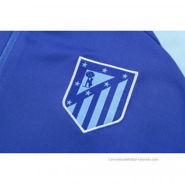 Chandal de Sudadera del Atletico Madrid 2022-2023 Azul