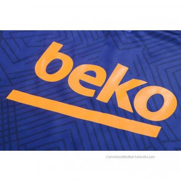 Chandal de Sudadera del Barcelona 2022-2023 Azul