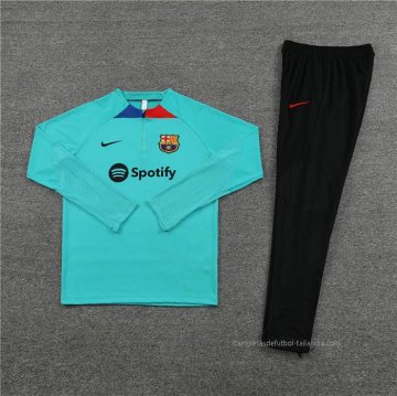 Chandal de Sudadera del Barcelona 2023-2024 Verde