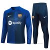 Chandal de Sudadera del Barcelona 2023-2024 Azul Oscuro Chandal de Sudadera del Barcelona 2023-2024 Azul Oscuro
