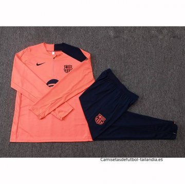 Chandal de Sudadera del Barcelona 2025-2026 Naranja
