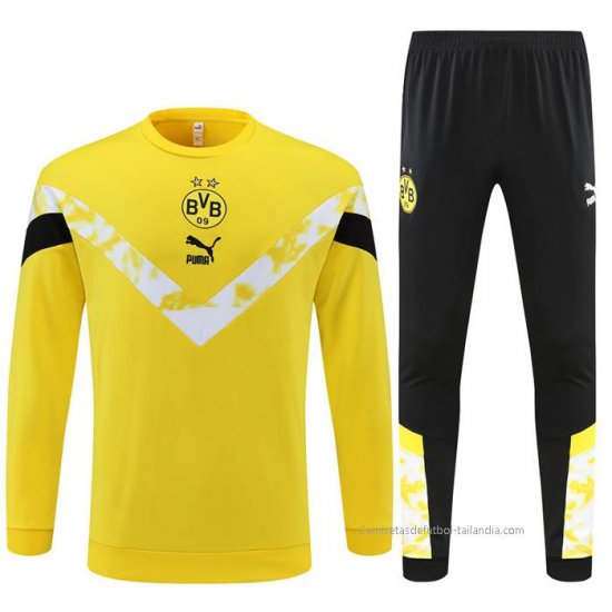 Chandal de Sudadera del Borussia Dortmund 2022 Amarillo - Haga un click en la imagen para cerrar