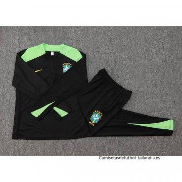 Chandal de Sudadera del Brasil 2024-2025 Negro