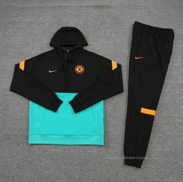 Chandal de Sudadera del Chelsea 2021-2022 Negro